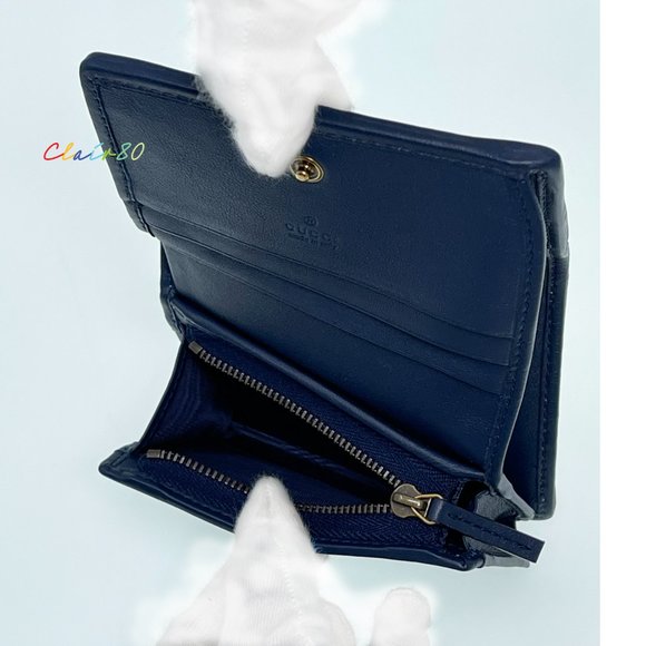 Gucci 536353 Floral Quilted Trapuntata Small Wallet - Picture 6 of 7